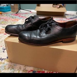 Wolverine 1000 mile cap toe derby 12D
